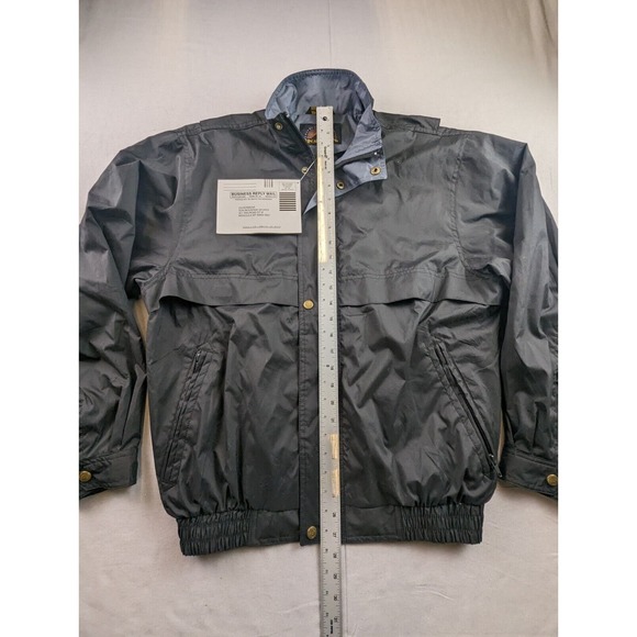 SUN MOUNTAIN Hybrid Wind Water Resistant Full-zip JACKET Size Medium BLACK New - Picture 8 of 14